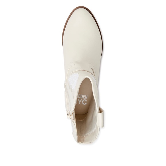 Madden NYC Little Girl & Big Girl Fashion Cowgirl White Boot Brand New! - Picture 6 of 8